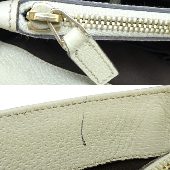 GUCCI Abby Tote Bag 170004 GG Canvas Ivory - Picture 9 of 10